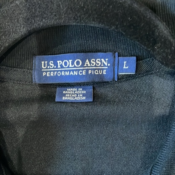 U.S Polo Assn. Performance Pique Polo Size Large - Picture 3 of 10